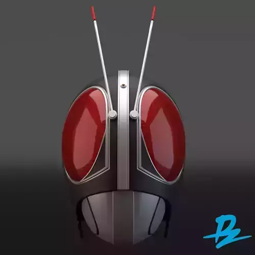 Kamen rider Black RX 3D print model