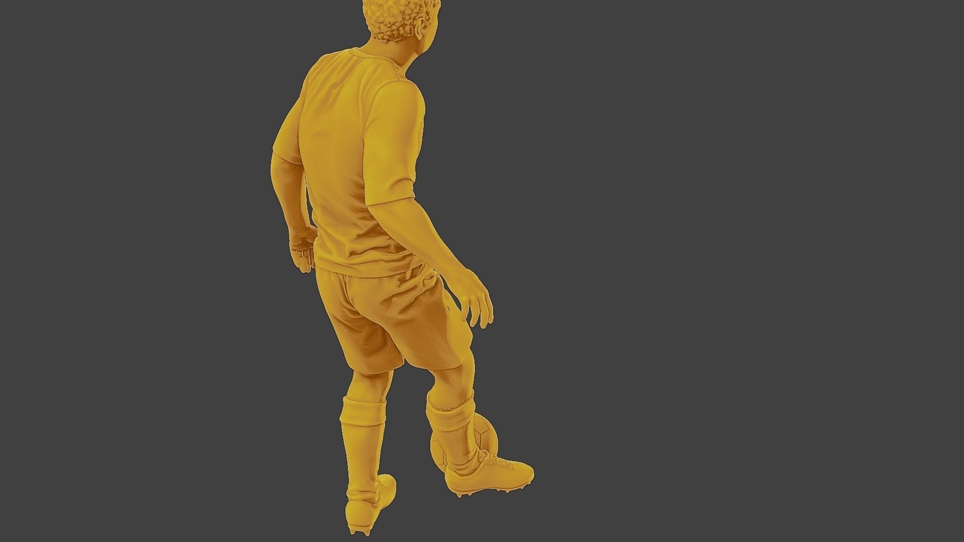 Soccer Player SP 007 3D print model_24