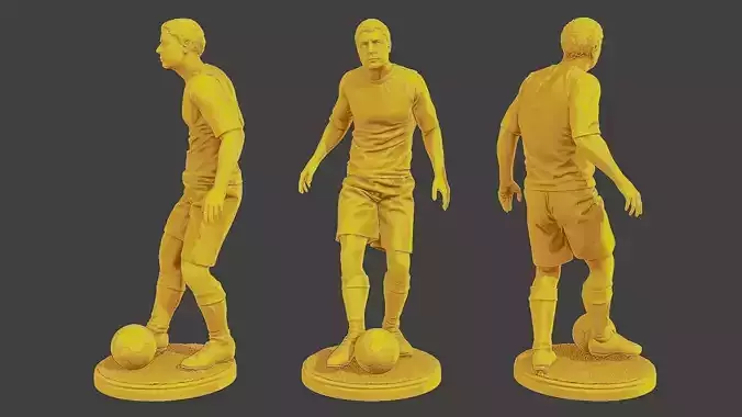 Soccer Player SP 007 3D print model
