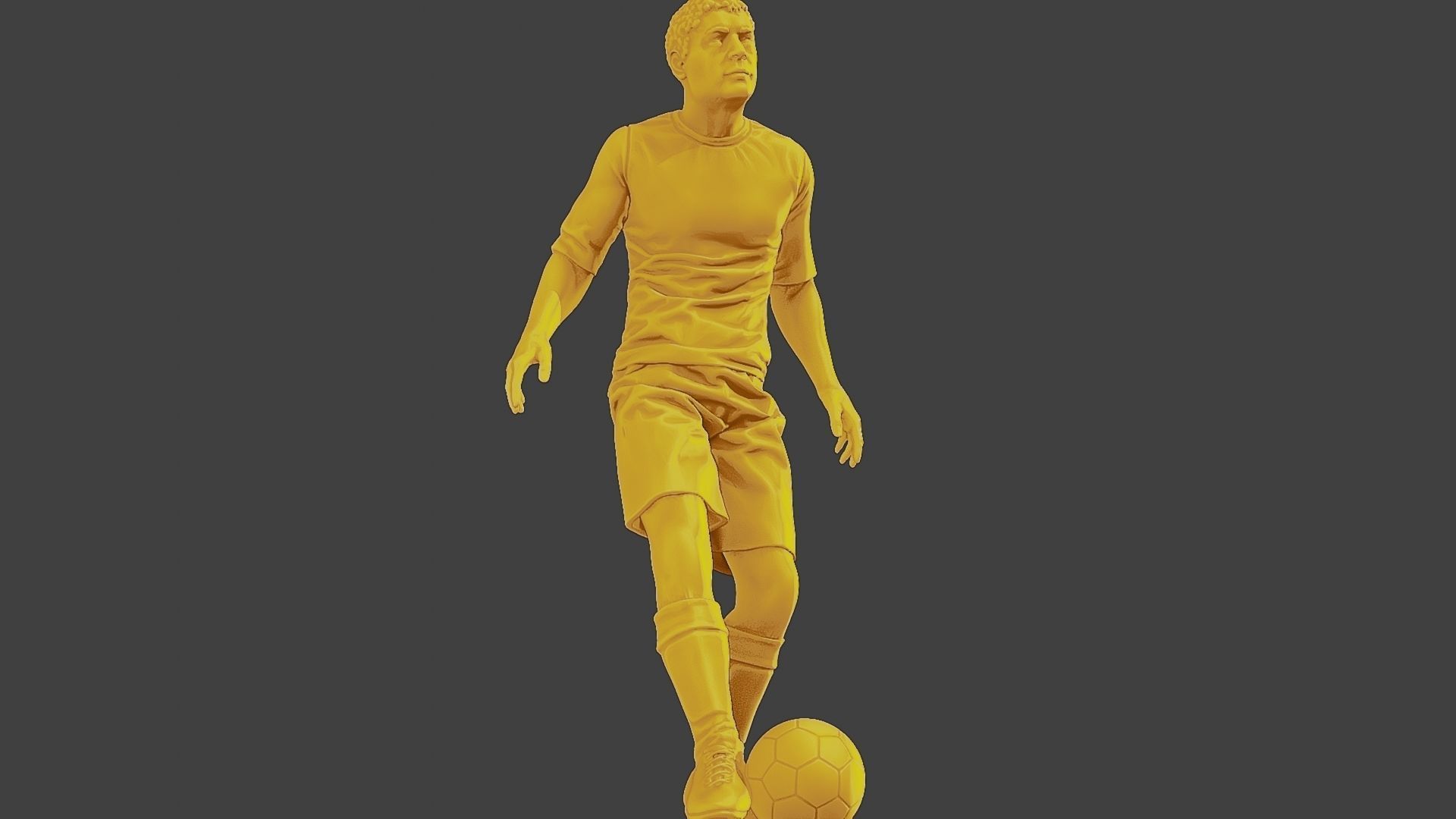 Soccer Player SP 007 3D print model_13