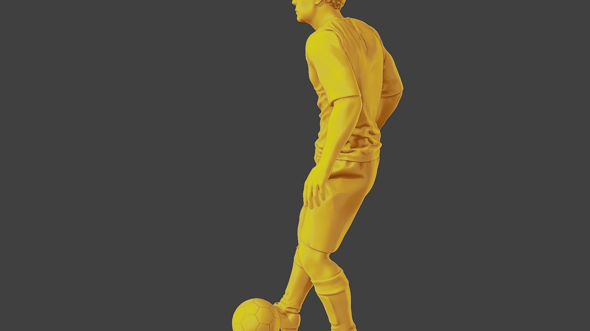 Soccer Player SP 007 3D print model_26
