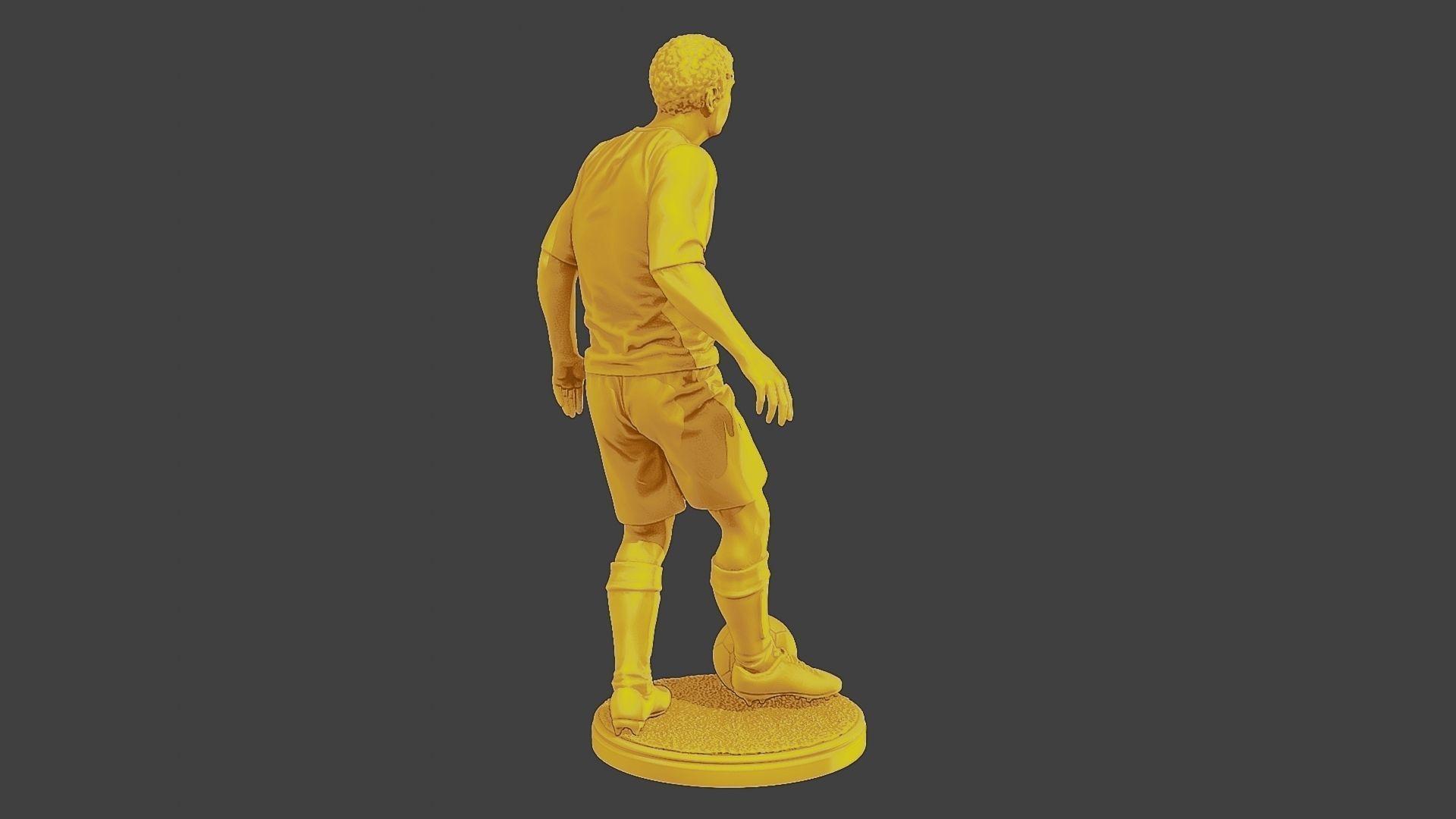 Soccer Player SP 007 3D print model_7