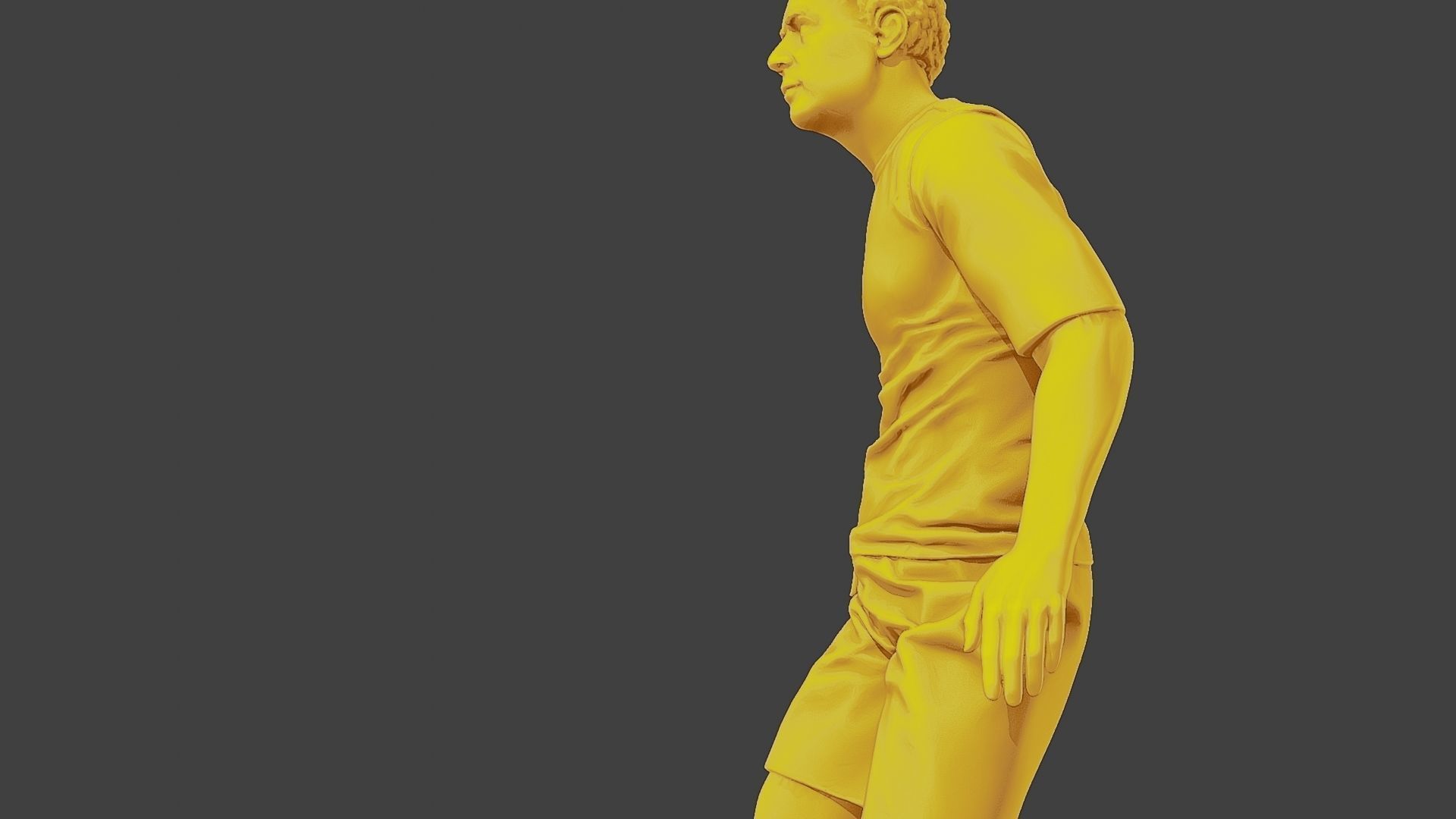 Soccer Player SP 007 3D print model_17