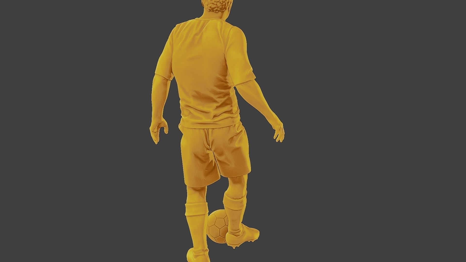 Soccer Player SP 007 3D print model_25