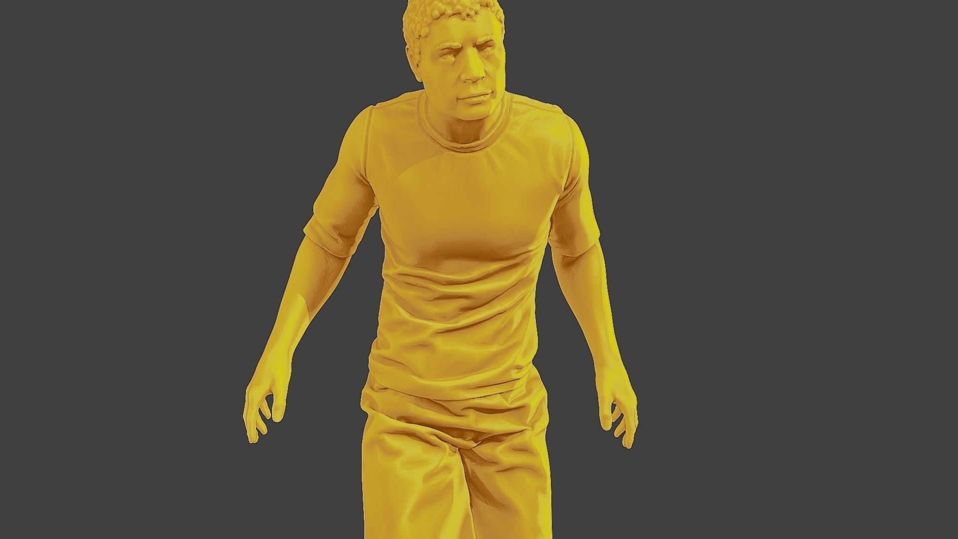 Soccer Player SP 007 3D print model_19
