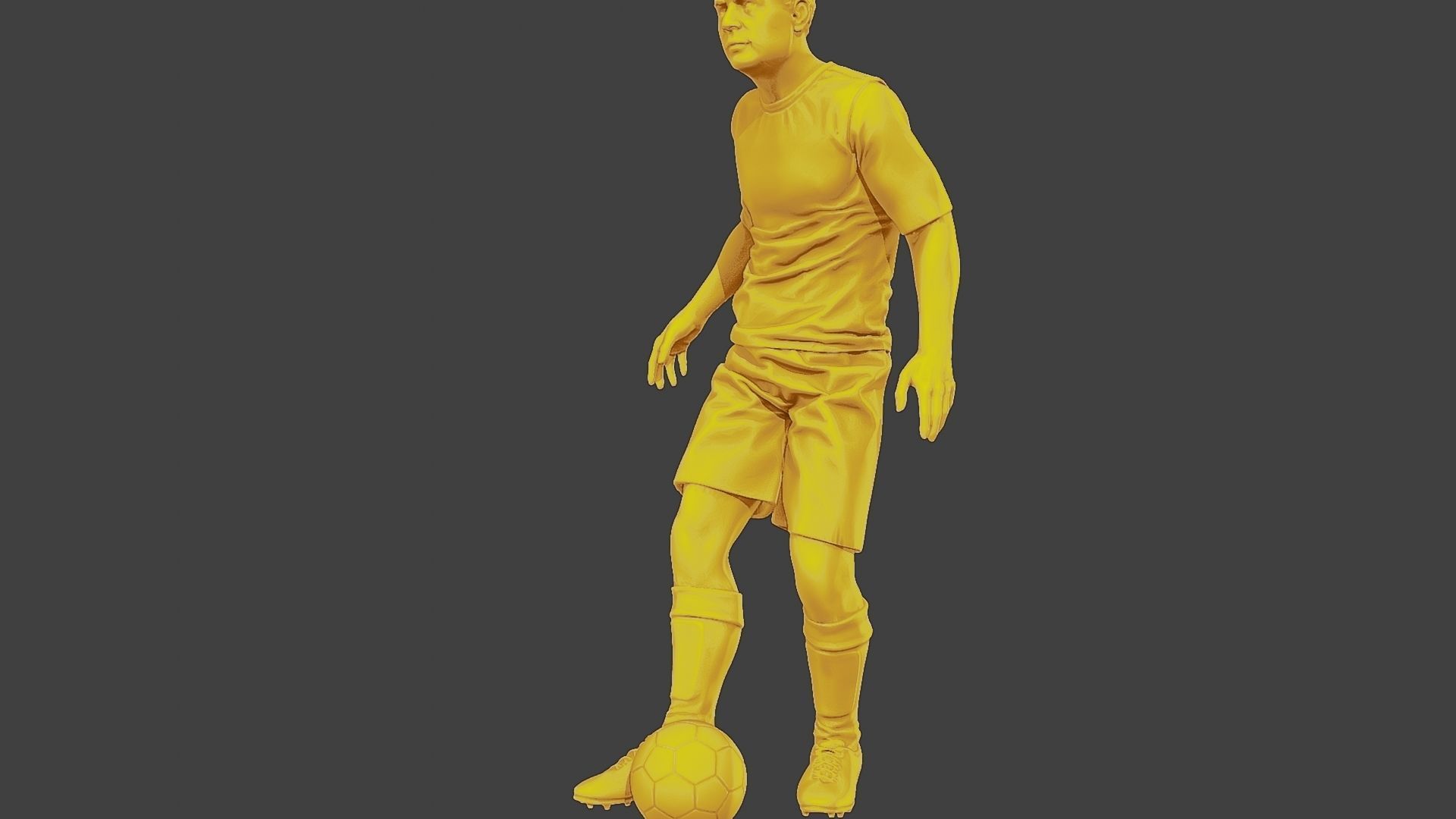 Soccer Player SP 007 3D print model_27