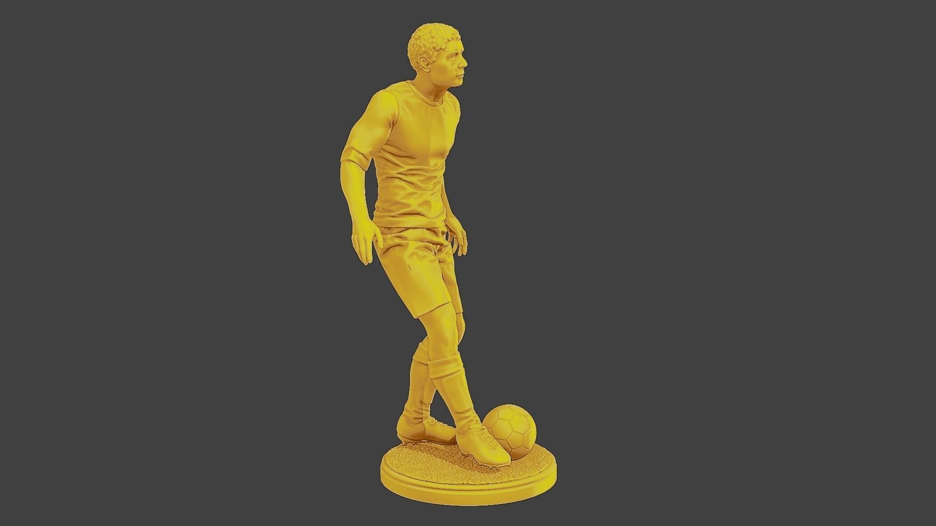 Soccer Player SP 007 3D print model_9