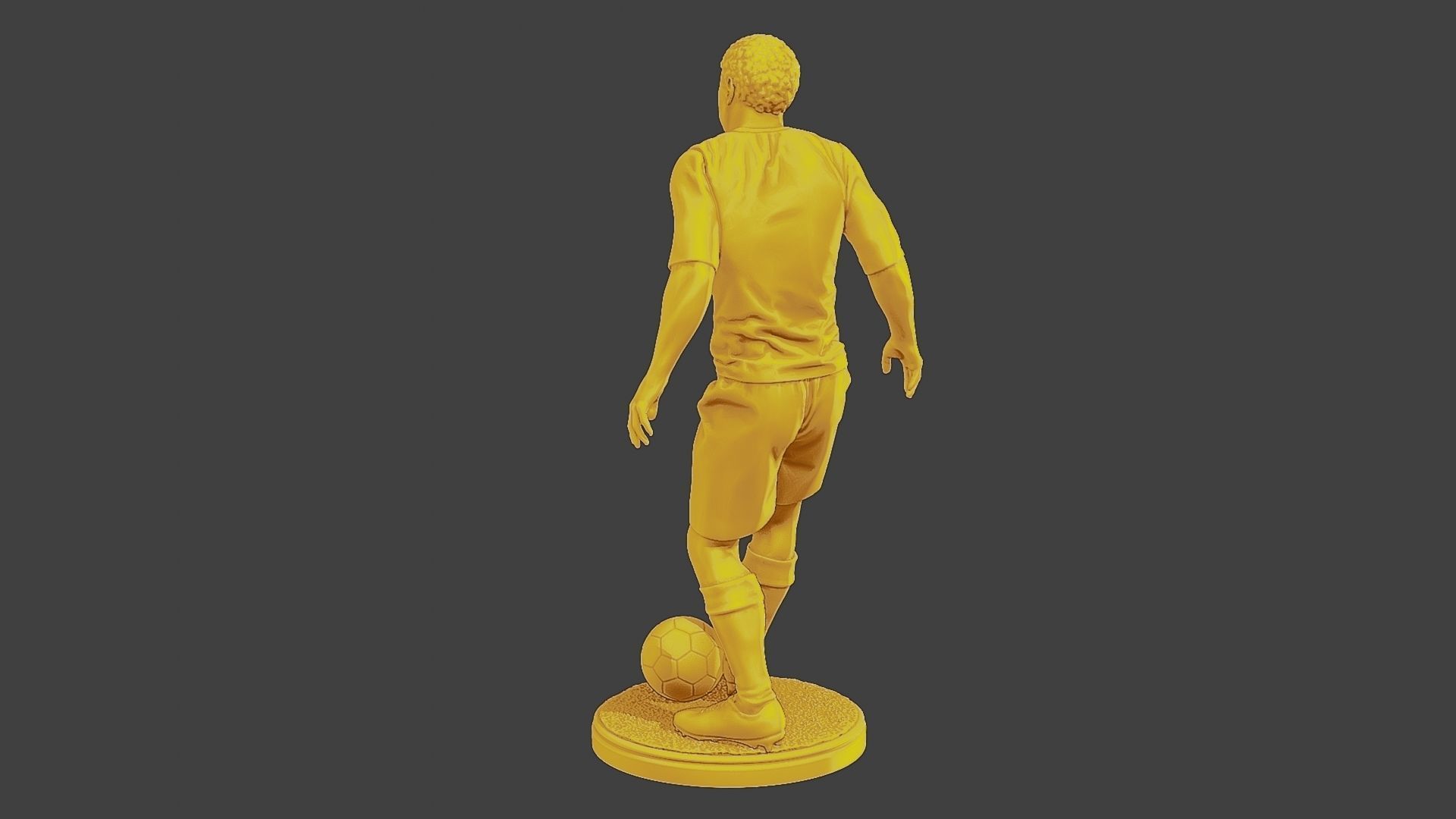 Soccer Player SP 007 3D print model_5