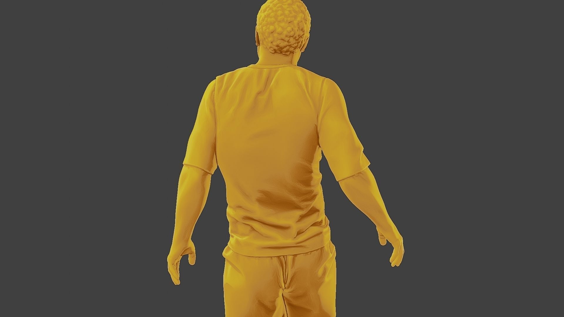 Soccer Player SP 007 3D print model_21