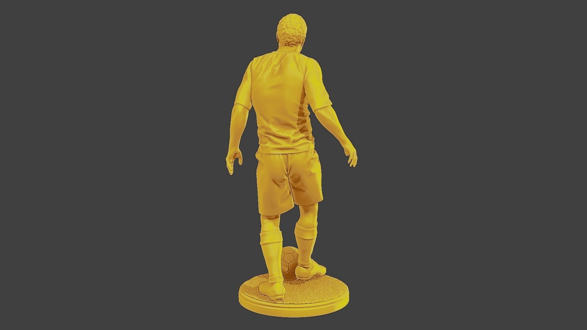 Soccer Player SP 007 3D print model_6