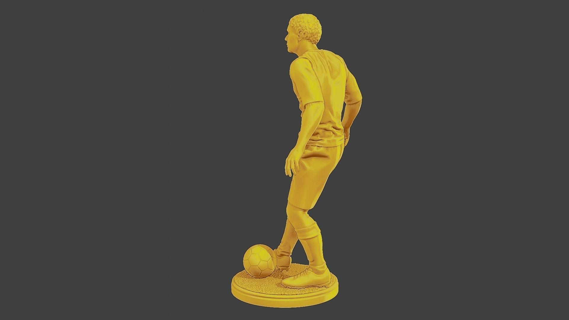 Soccer Player SP 007 3D print model_4
