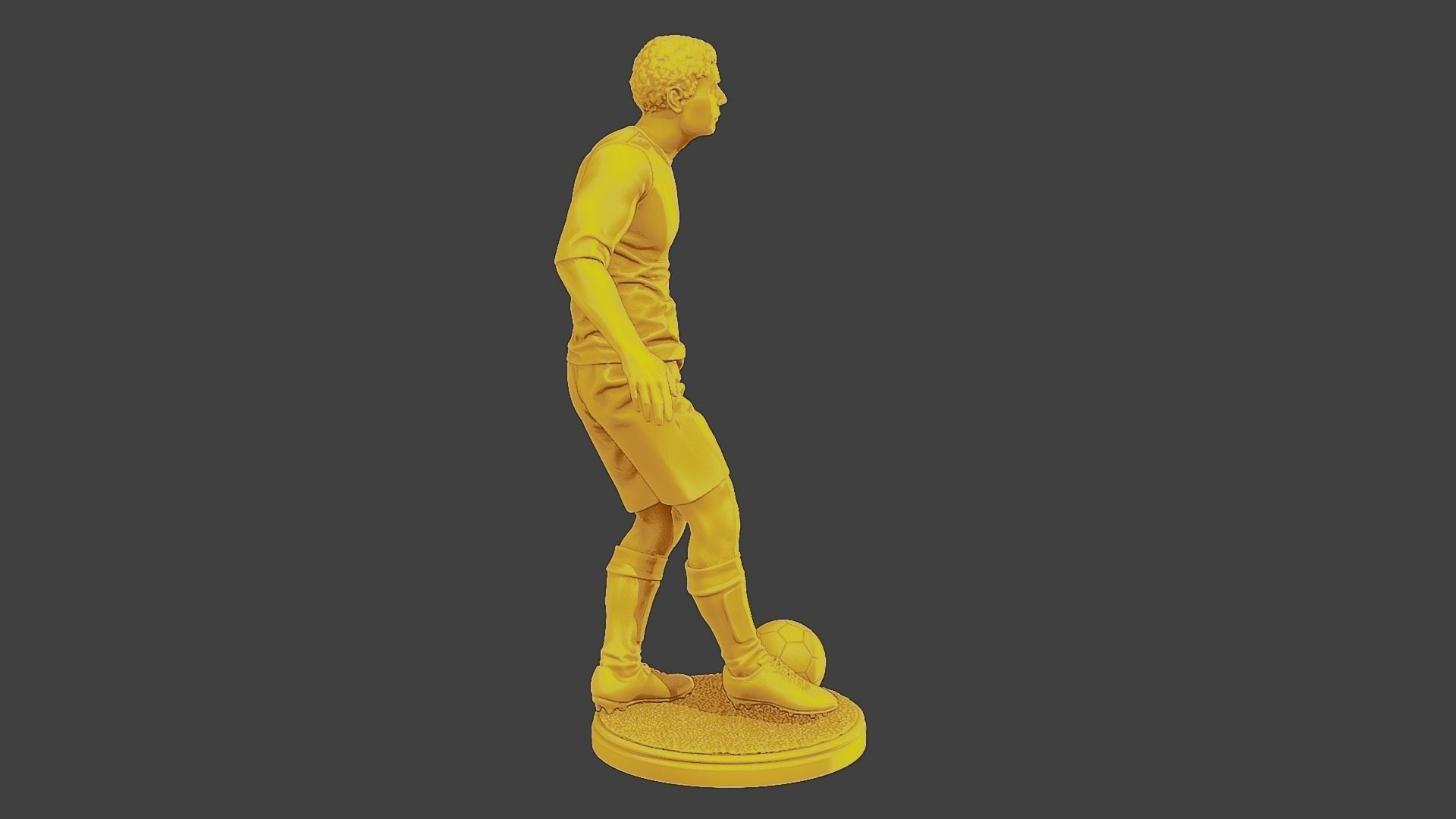 Soccer Player SP 007 3D print model_8