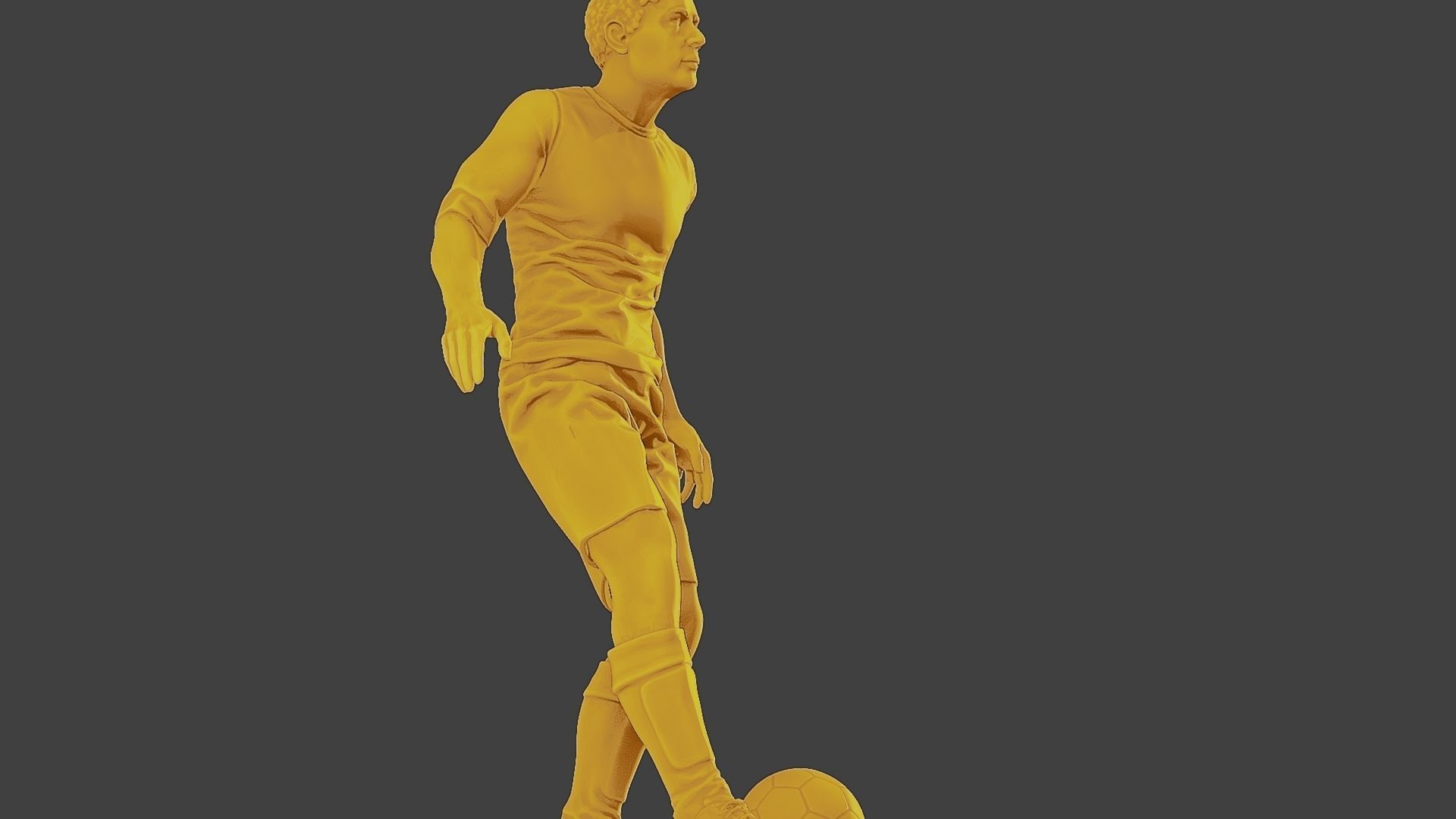 Soccer Player SP 007 3D print model_29