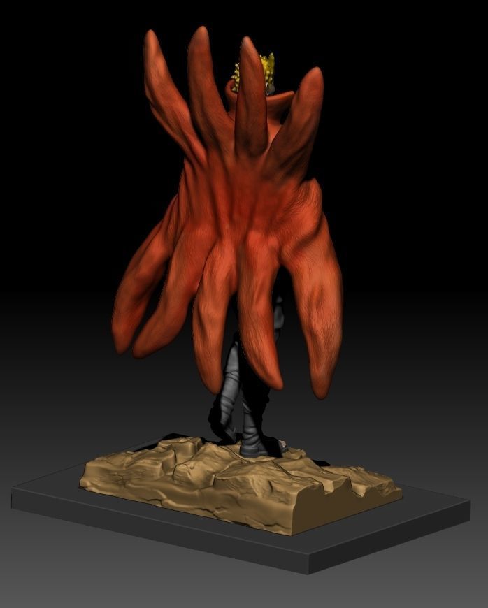 Naruto Baryon Mode 3D print model_4