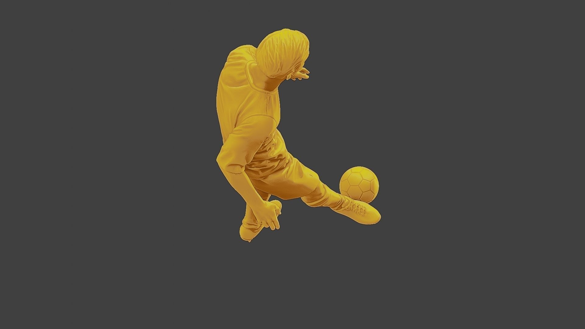 Soccer Player SP 008 3D print model_23