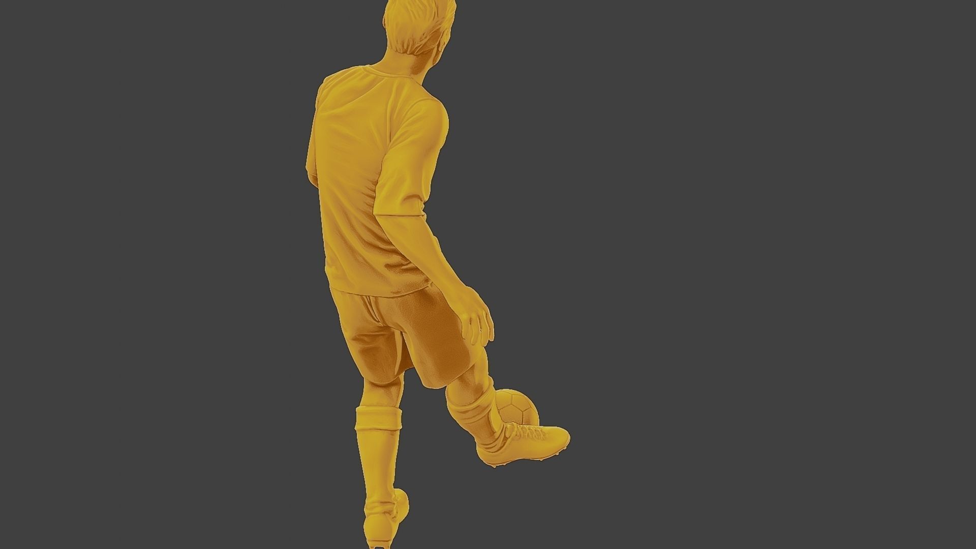 Soccer Player SP 008 3D print model_24
