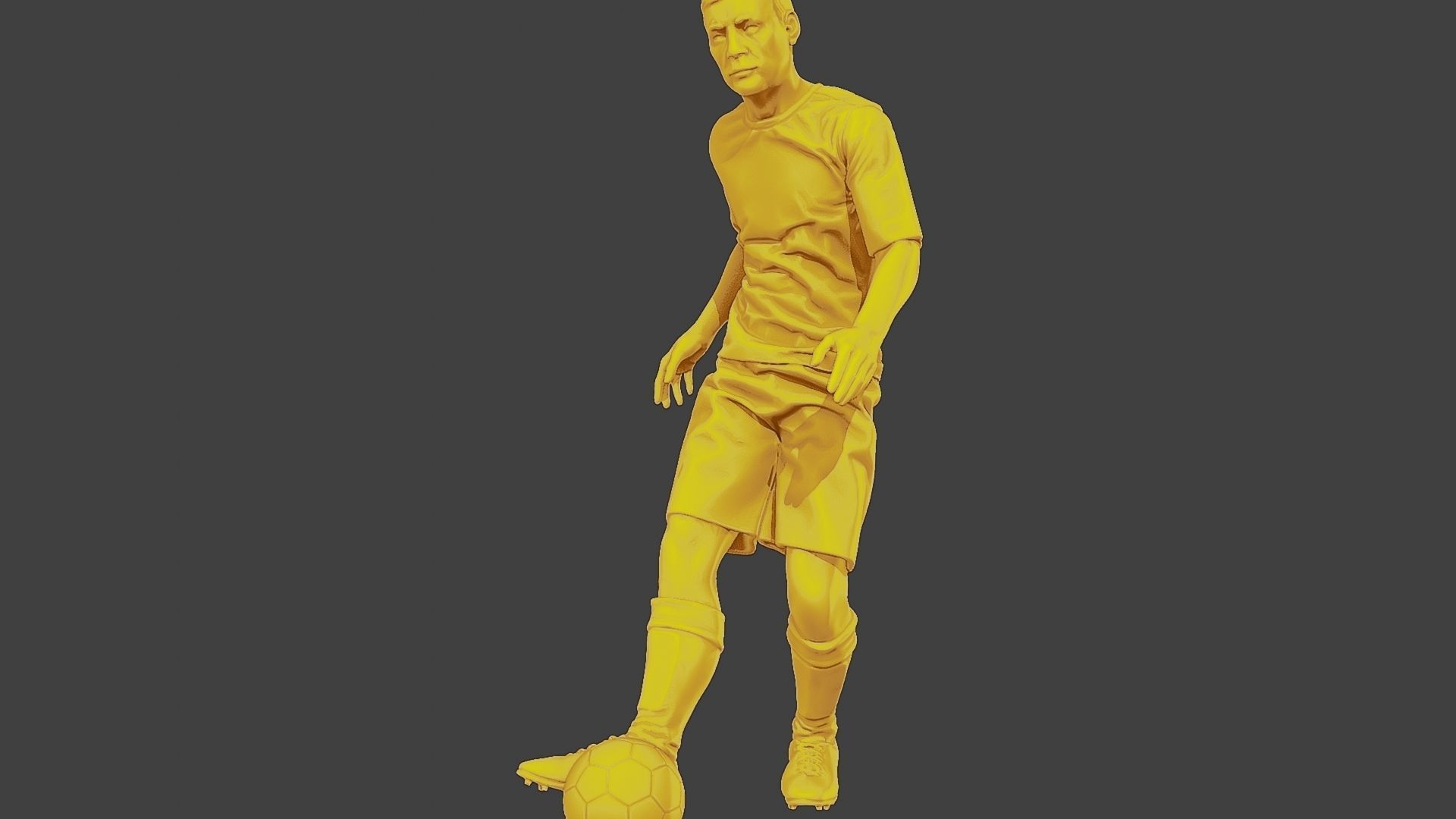 Soccer Player SP 008 3D print model_27
