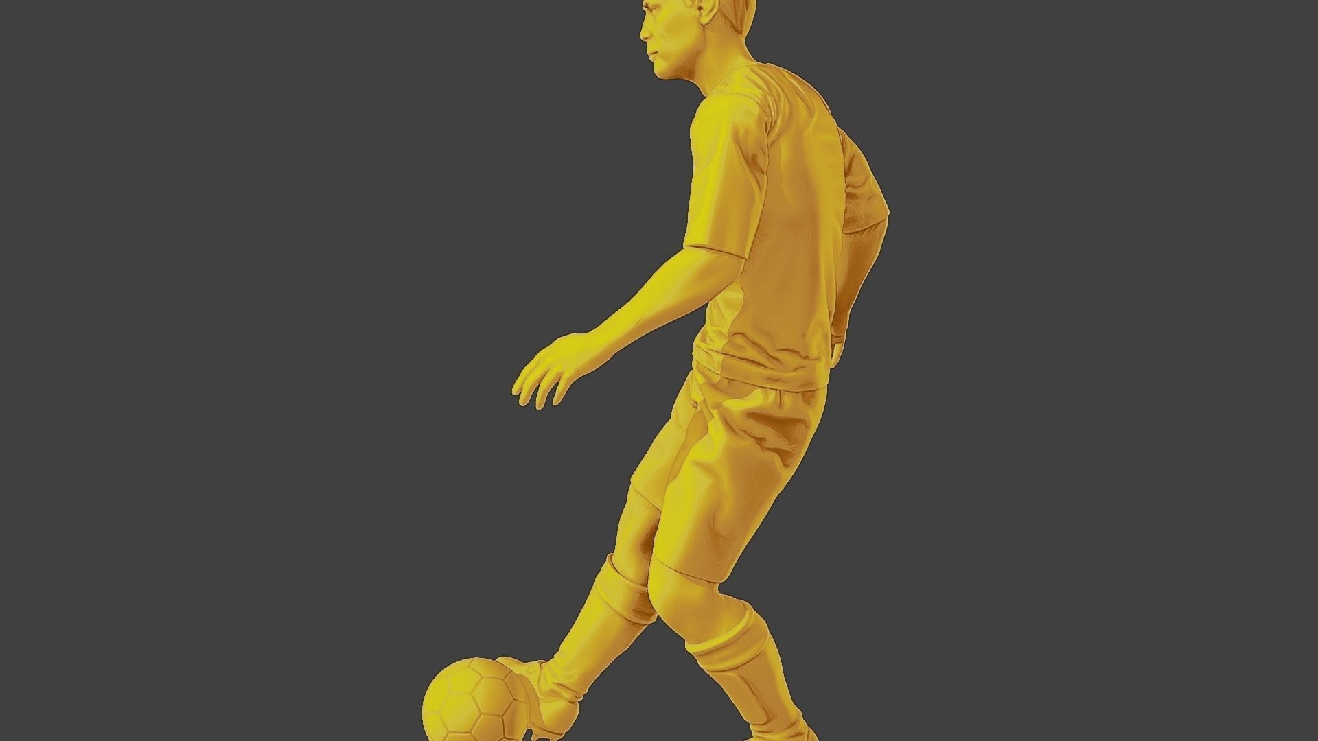 Soccer Player SP 008 3D print model_26