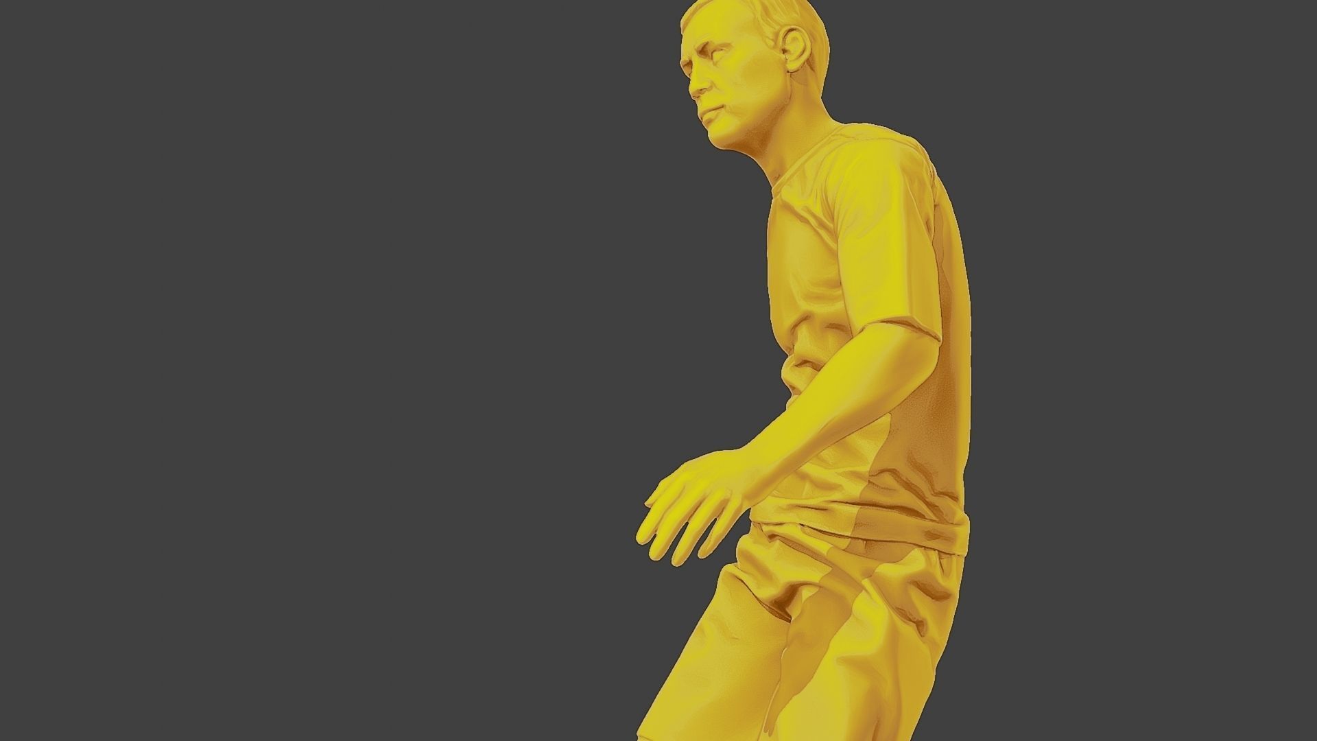 Soccer Player SP 008 3D print model_17
