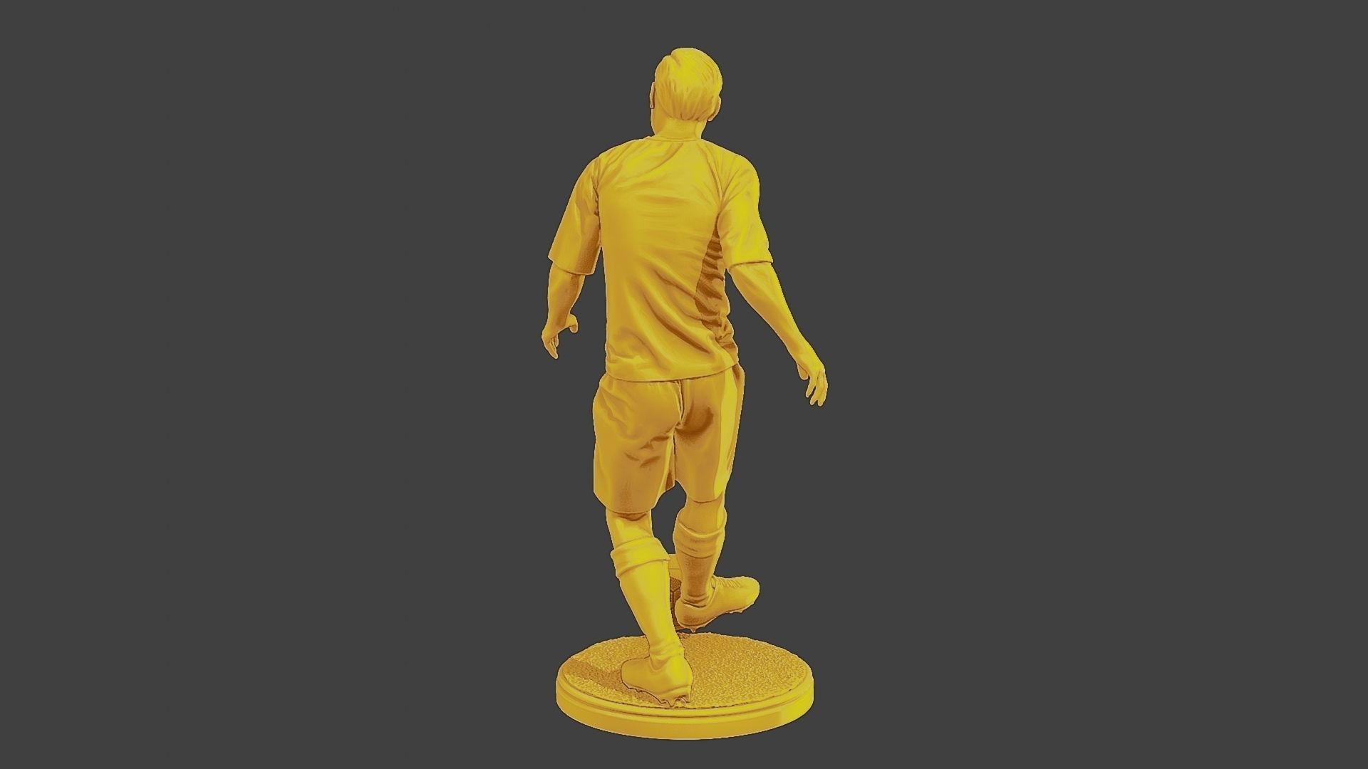 Soccer Player SP 008 3D print model_6