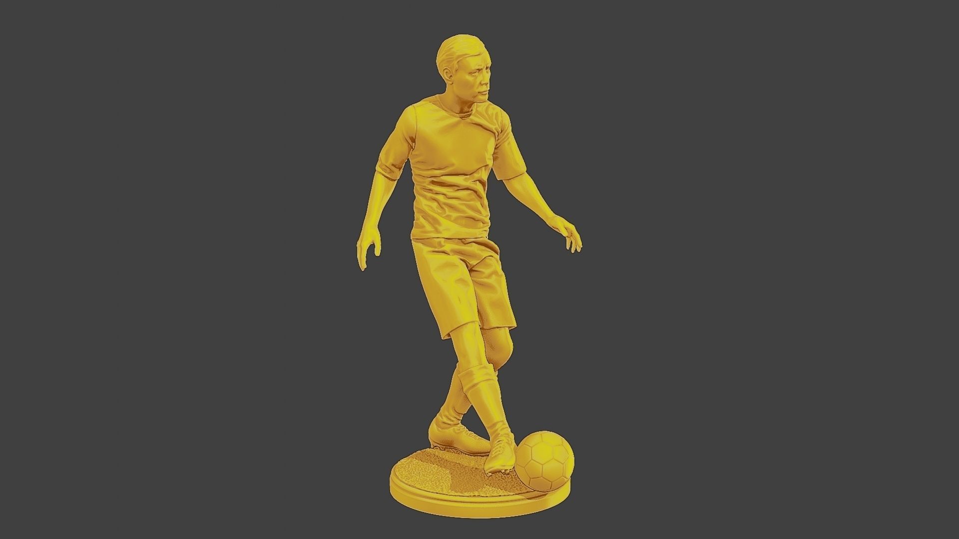 Soccer Player SP 008 3D print model_10