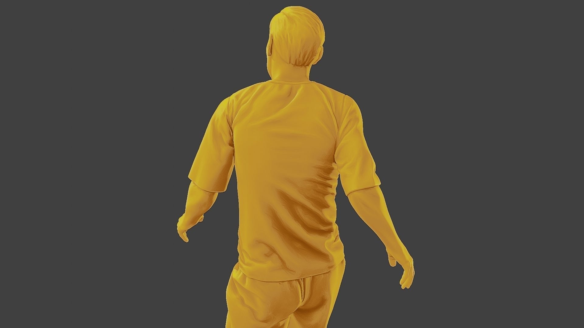 Soccer Player SP 008 3D print model_21