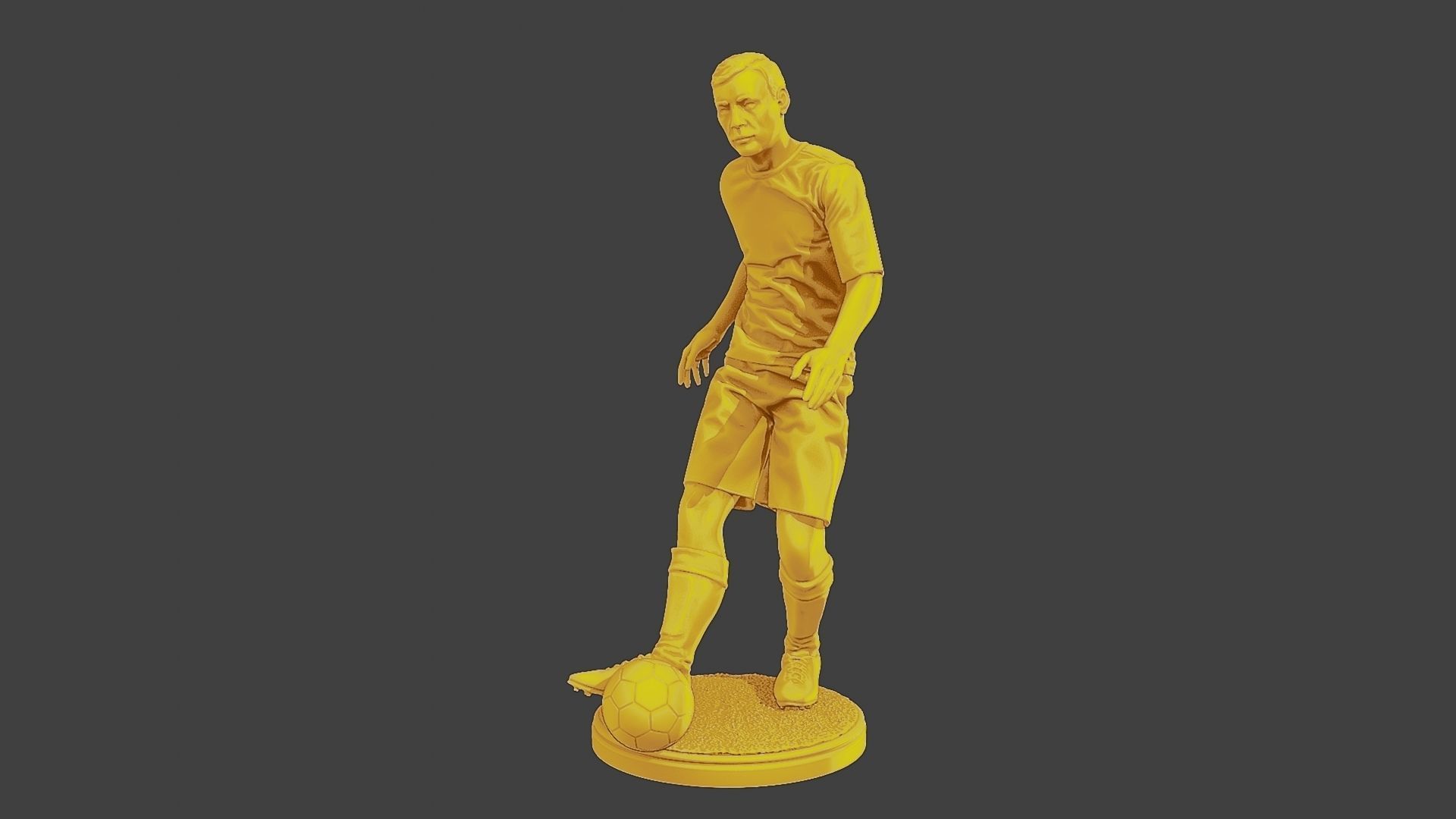 Soccer Player SP 008 3D print model_2