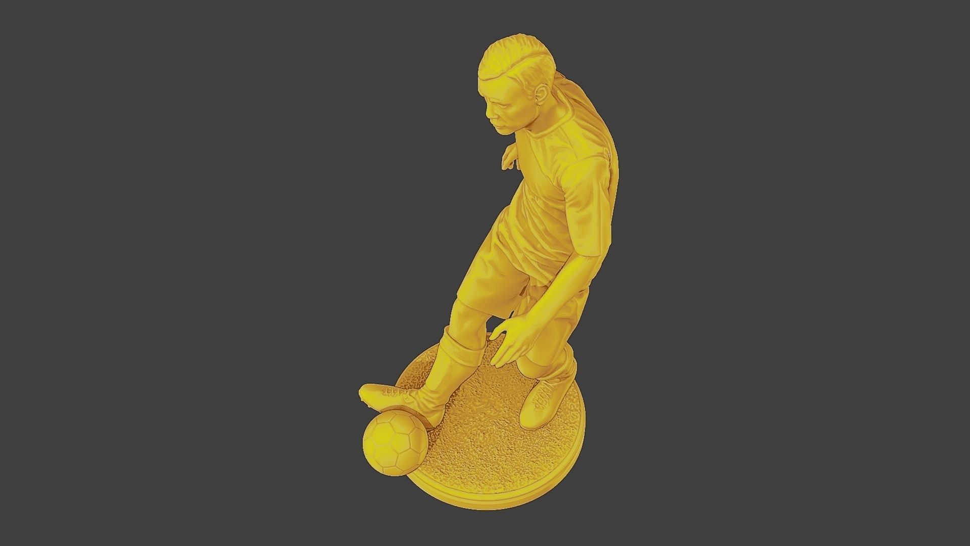 Soccer Player SP 008 3D print model_15
