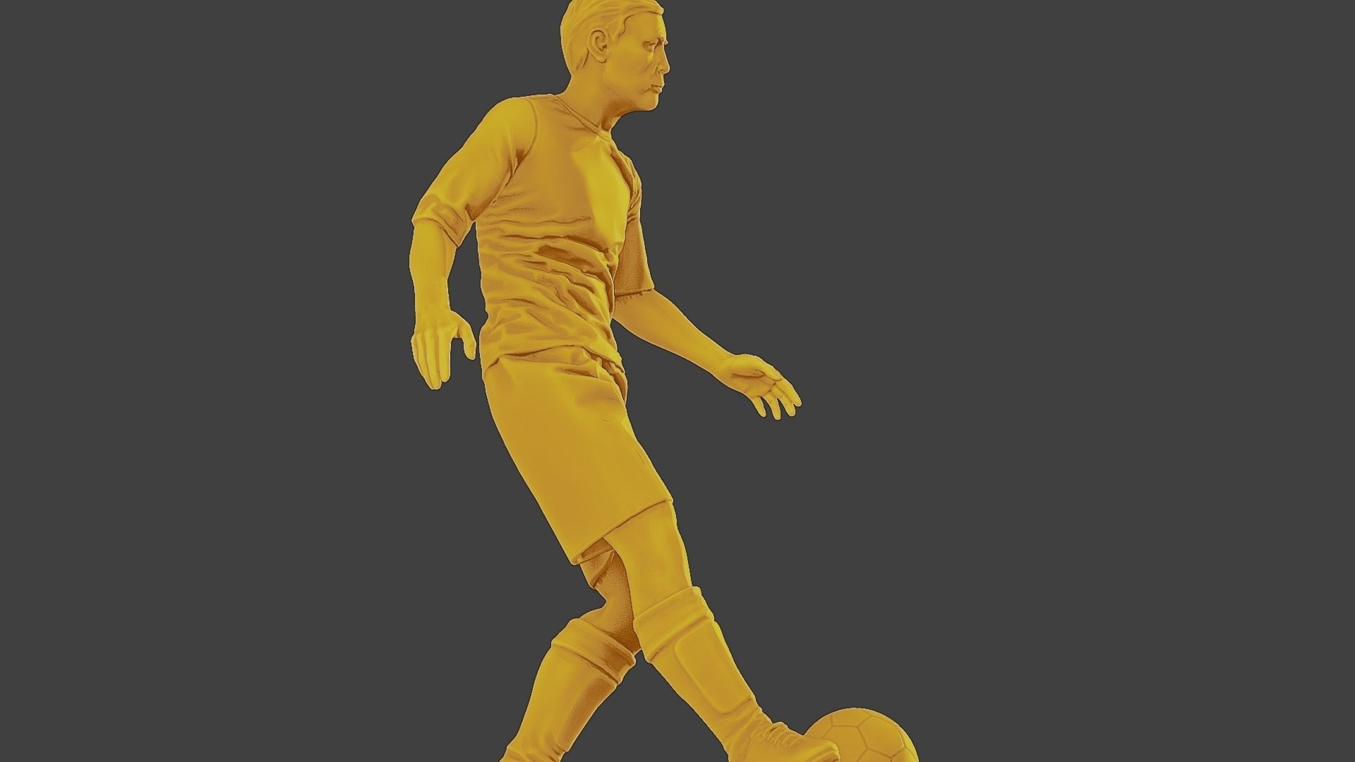 Soccer Player SP 008 3D print model_29