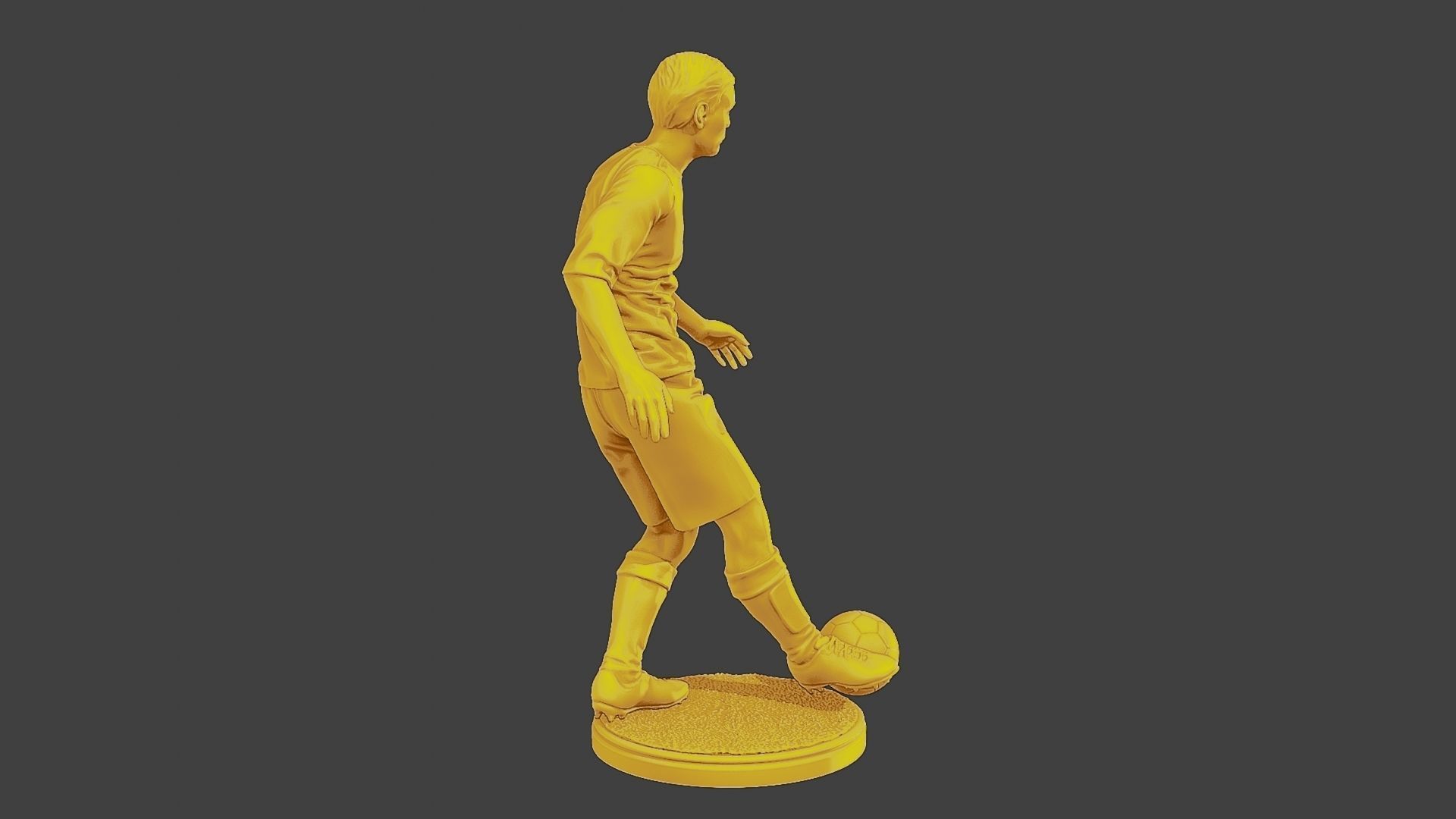 Soccer Player SP 008 3D print model_8