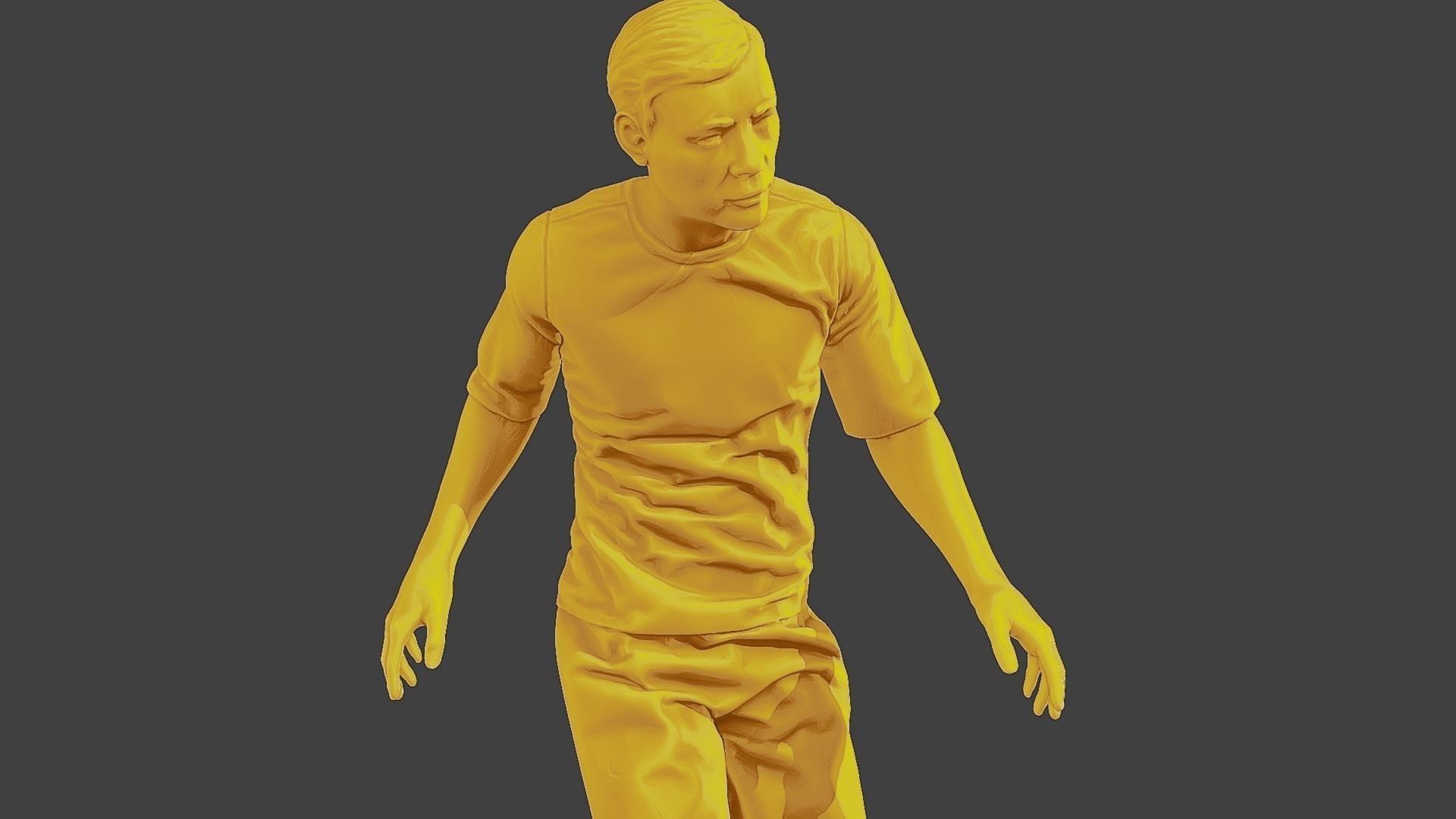Soccer Player SP 008 3D print model_19