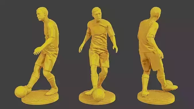 Soccer Player SP 008 3D print model
