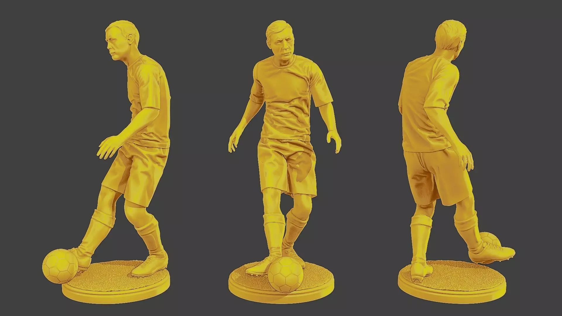 Soccer Player SP 008 3D print model_0