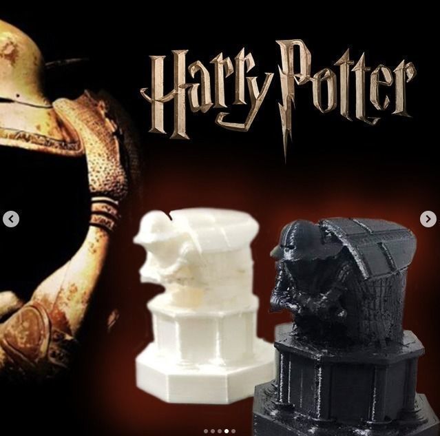 Chess Wizarding Figure 3D print model 3D print model potter 3D print model_5