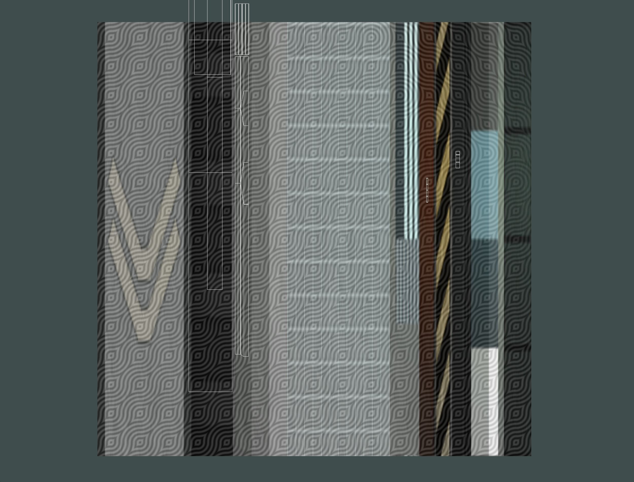 isometrical Underground Chemical Lab Room All  Low-poly 3D model_26