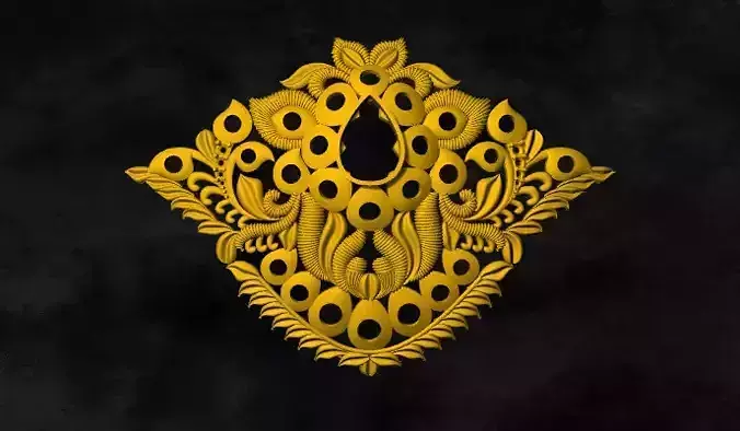 locket ornate gold logo