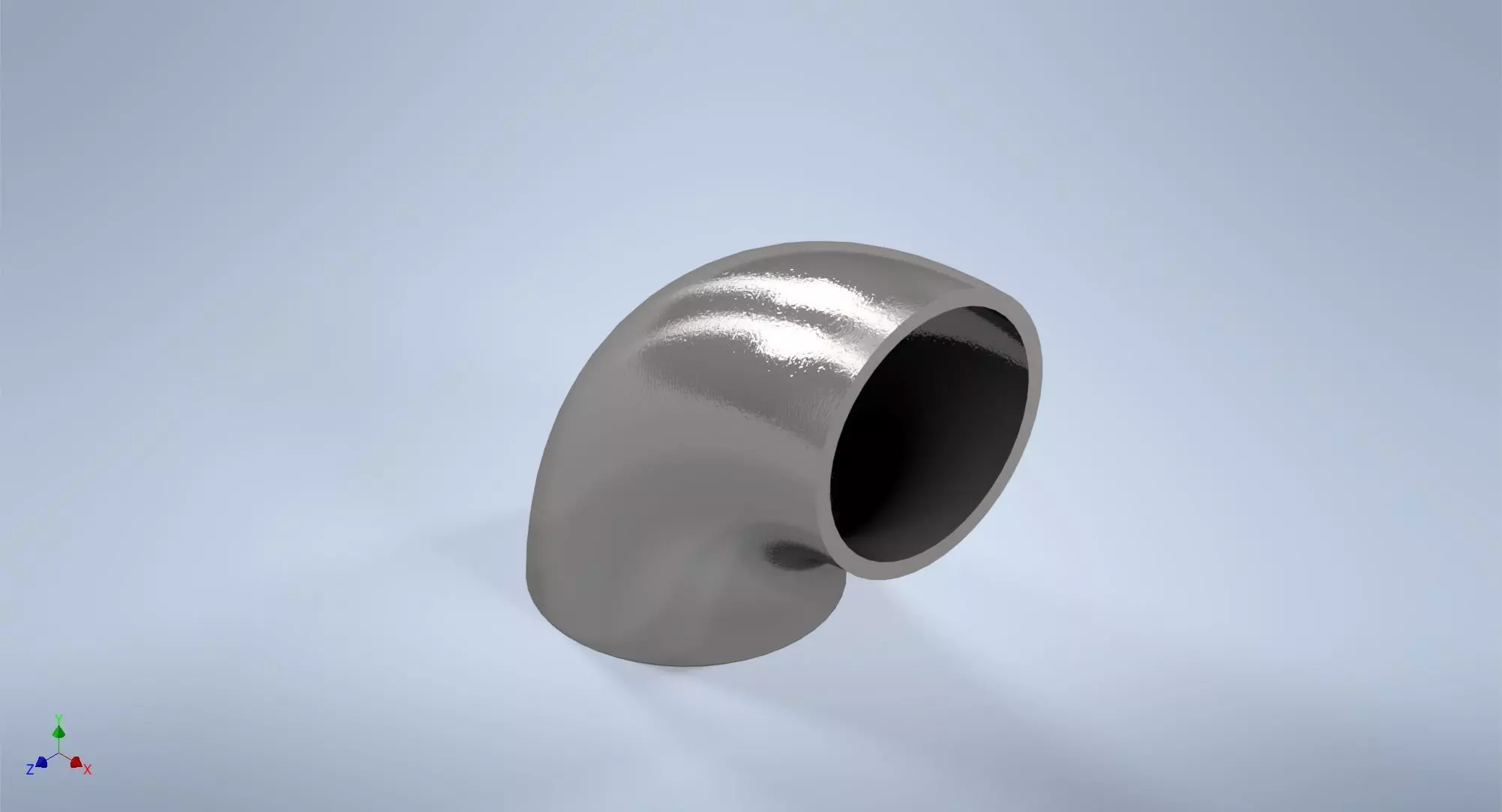 3-4 inch NPS BW 90 Degrees LR Elbows ASME-ANSI 3D print model_0