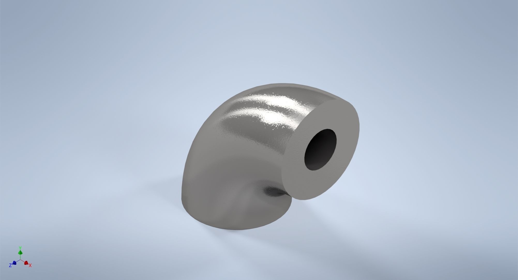 3-4 inch NPS BW 90 Degrees LR Elbows ASME-ANSI 3D print model_5