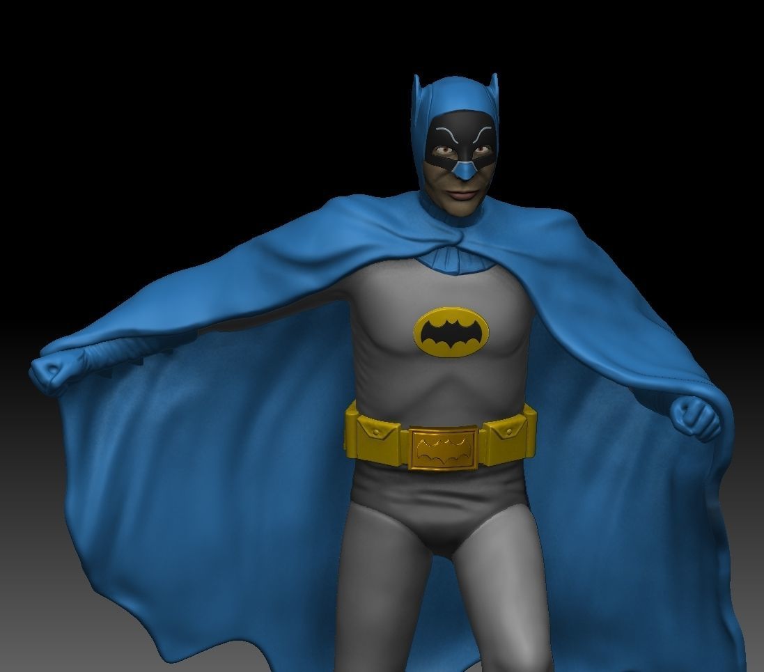 Batman 1966 de Adam West 3D print model_2