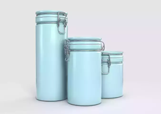 ceramic storage jars