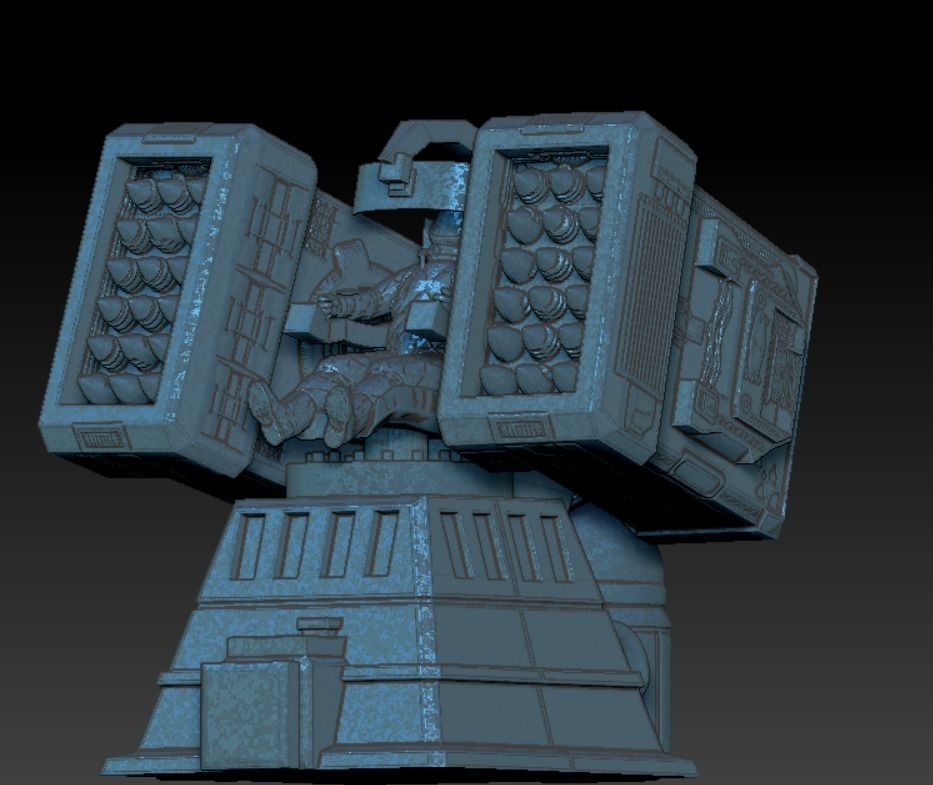 chess set  inspired from StarCraft  3D print model_2