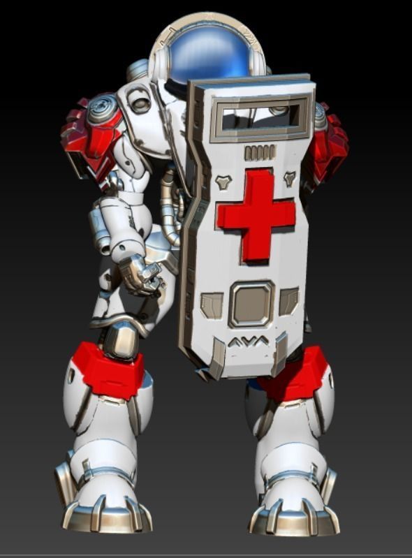 chess set  inspired from StarCraft  3D print model_3