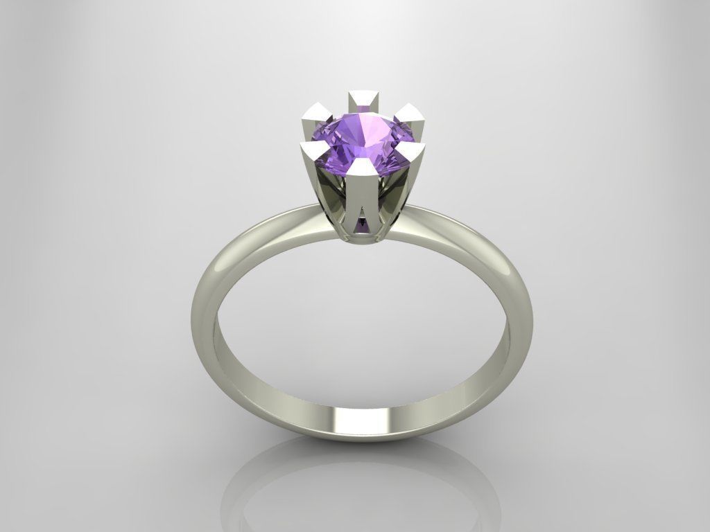 Ring 3D Print 3D print model 3D print model gold engagement w... 3D print model_3