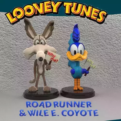 Wile Coyote and Road Runner