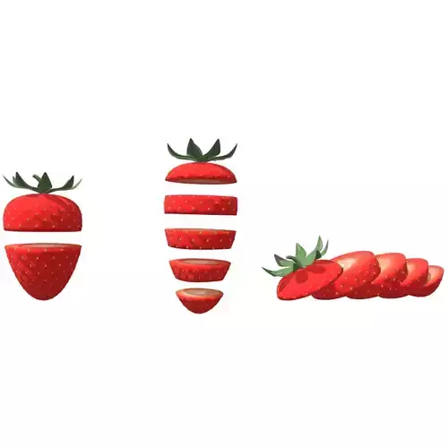 Sliced Strawberry Pack