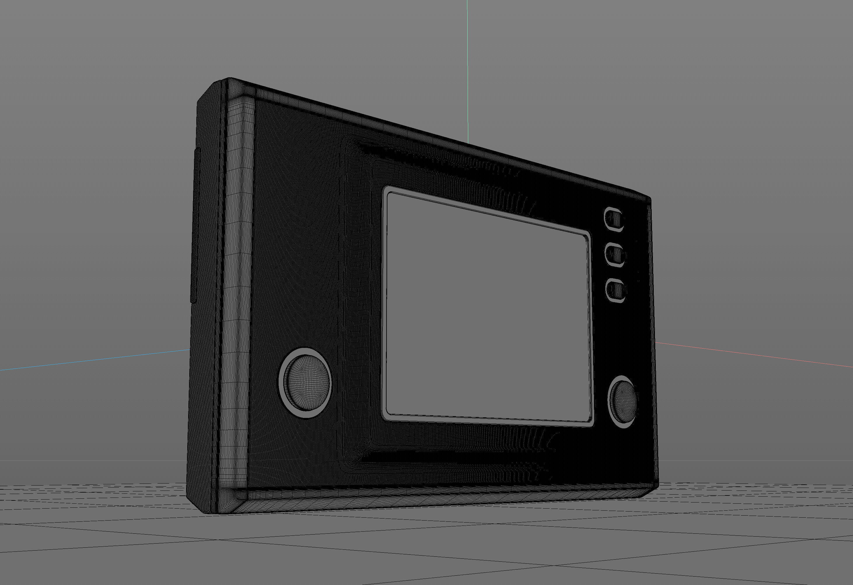 Nintendo Game  Watch Parachute 3D model_5