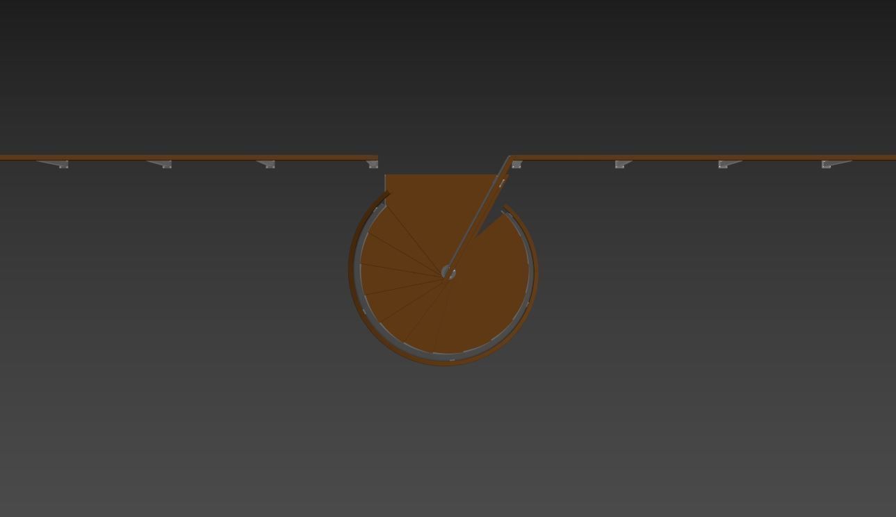 Spiral stairs 3D model_32