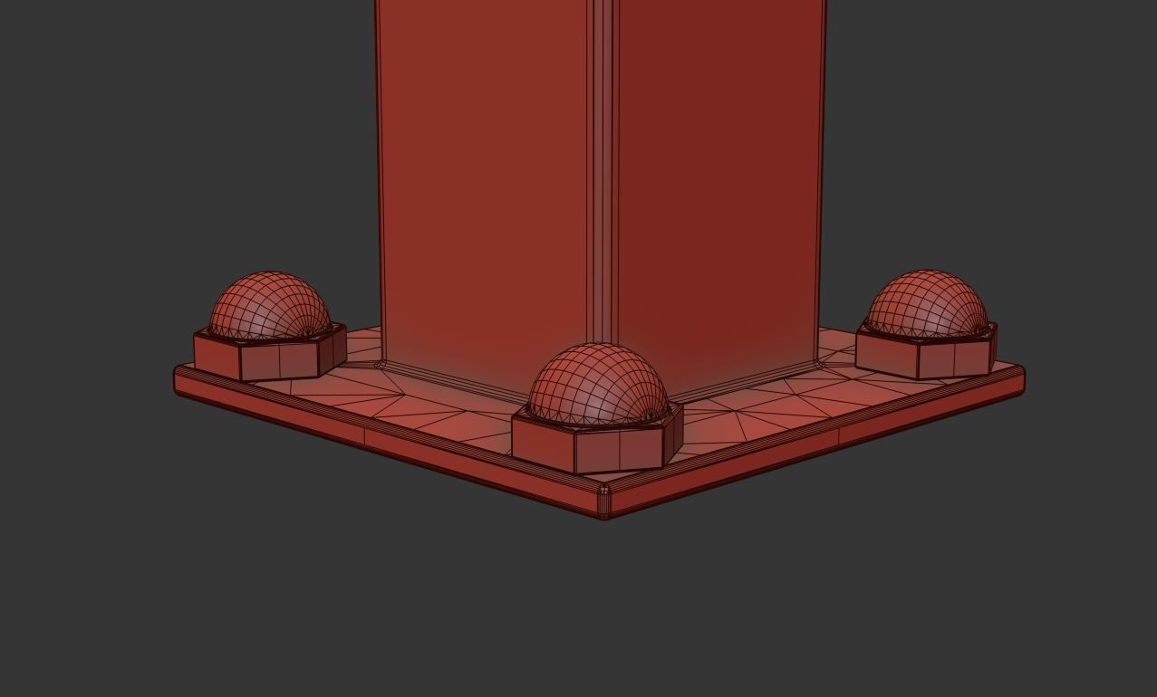 Spiral stairs 3D model_26