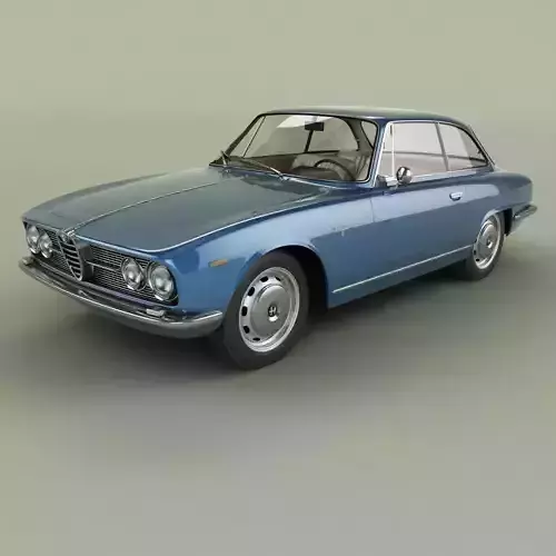 Alfa Romeo 2000 Sprint Coupe 3D model