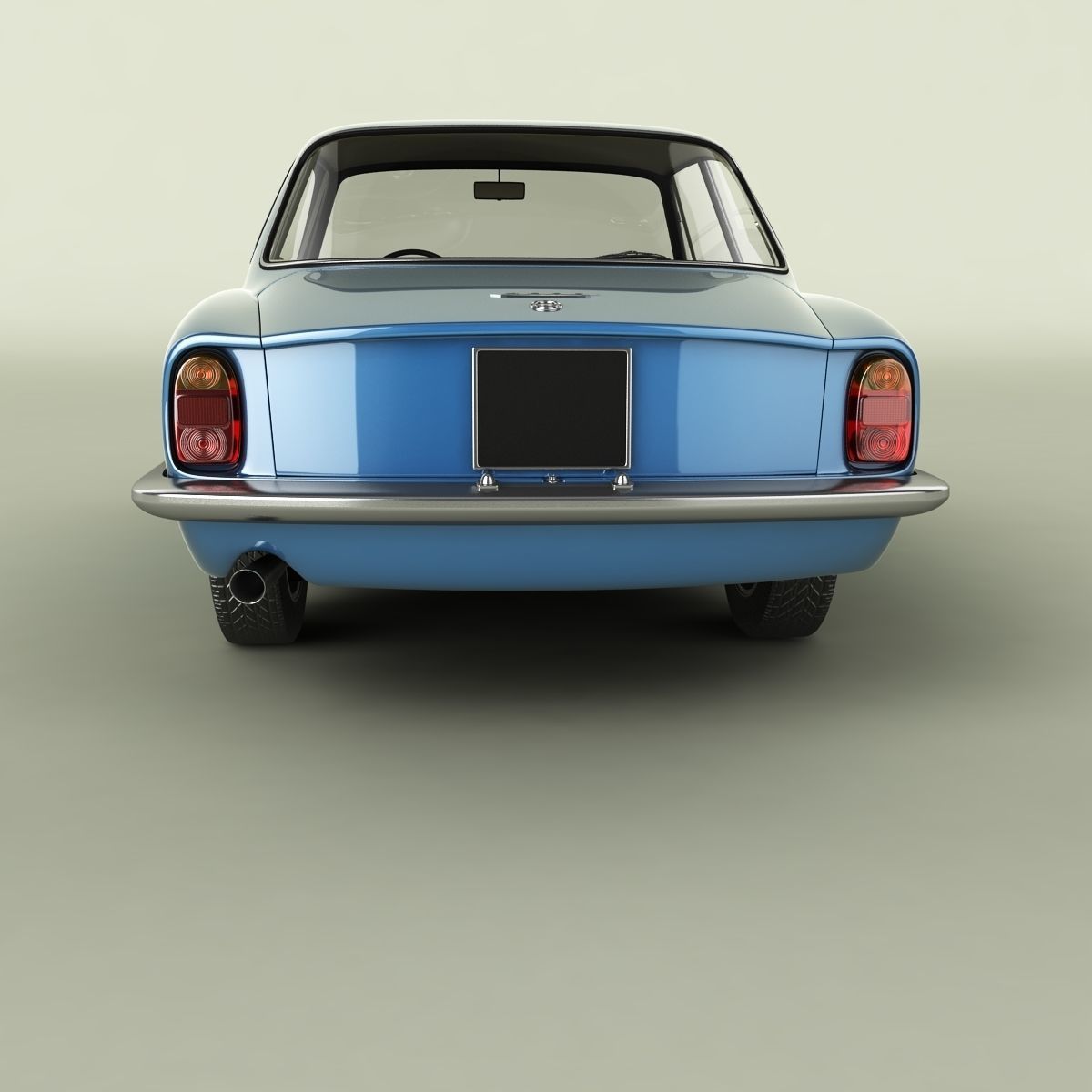 Alfa Romeo 2000 Sprint Coupe 3D model_3
